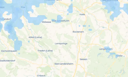 Regenradar-Vorschau: aktuelle Niederschläge in Neuhof und Umgebung