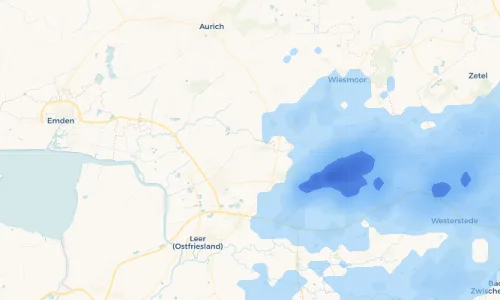 Regenradar Vorschaubild - Aktuelle Niederschläge in Neukamperfehn und Umgebung
