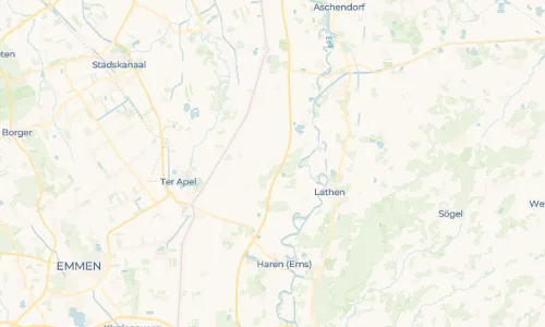 Regenradar Neusustrum: aktuelle Niederschläge in Neusustrum und Umgebung, Stand 25. Oktober 2026 um 8:35 Uhr