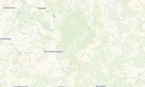 Regenradar Vorschaubild - Aktuelle Niederschläge in Niederhaverbeck und Umgebung