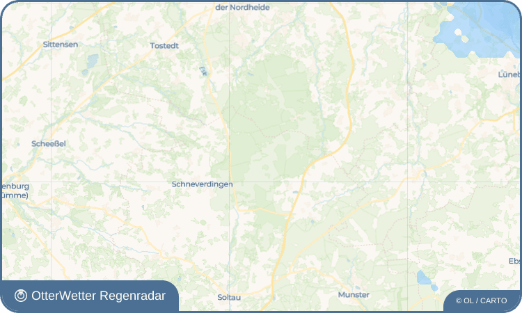 OtterWetter Regenradar-Widget Niederhaverbeck