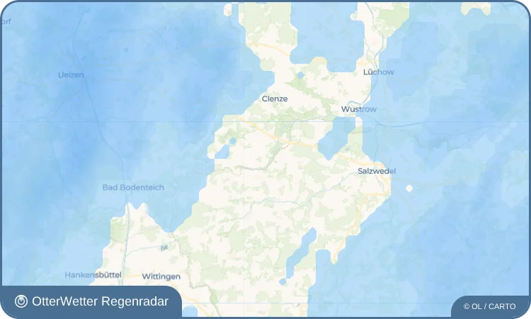 Widget-Vorschau für Nienbergen Wetter-Widget-Vorschau mit Vorhersagedaten für Nienbergen