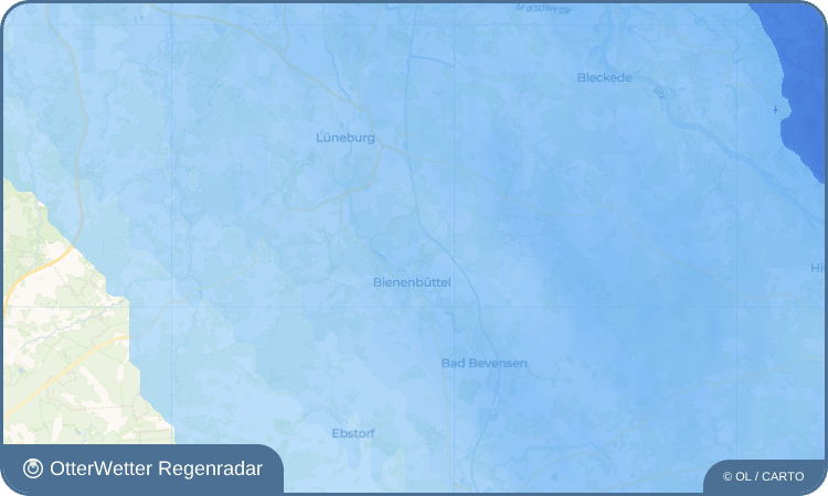 OtterWetter Regenradar-Widget Niendorf