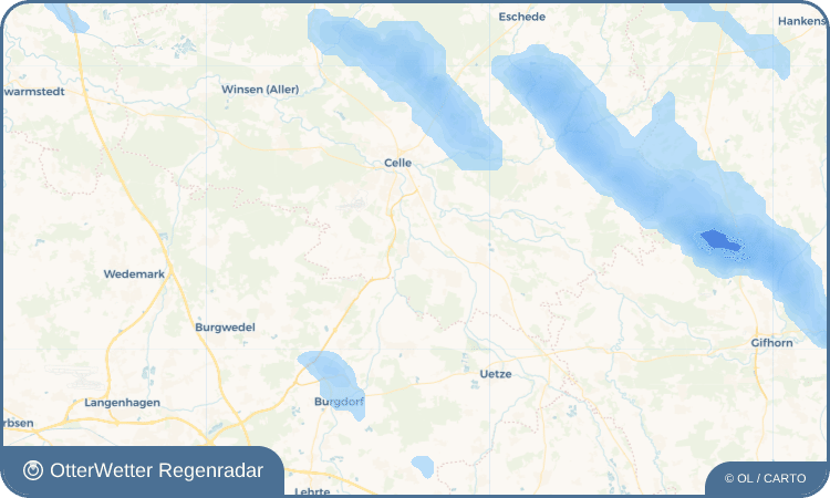 Widget-Vorschau für Nienhagen Wetter-Widget-Vorschau mit Vorhersagedaten für Nienhagen