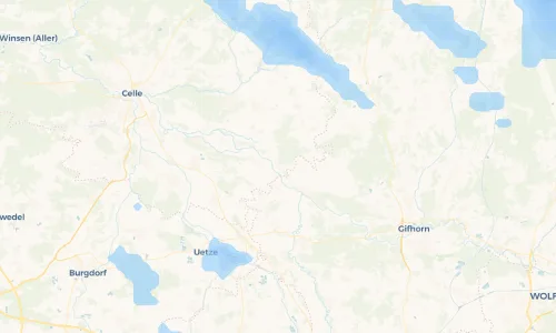 Regenradar Vorschaubild - Aktuelle Niederschläge in Nienhof und Umgebung