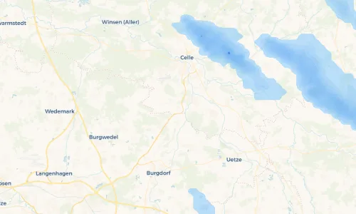 Regenradar Vorschaubild - Aktuelle Niederschläge in Nienhorst und Umgebung