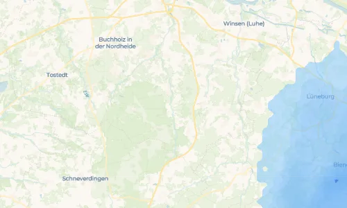 Regenradar Vorschaubild - Aktuelle Niederschläge in Nindorf und Umgebung