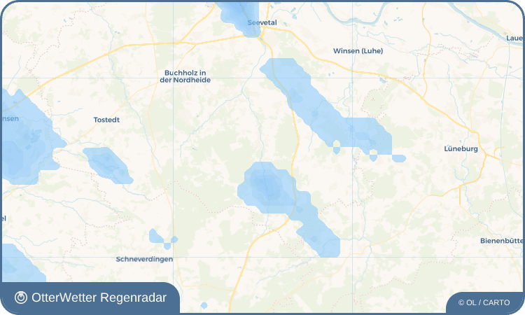 OtterWetter Regenradar-Widget Nindorf