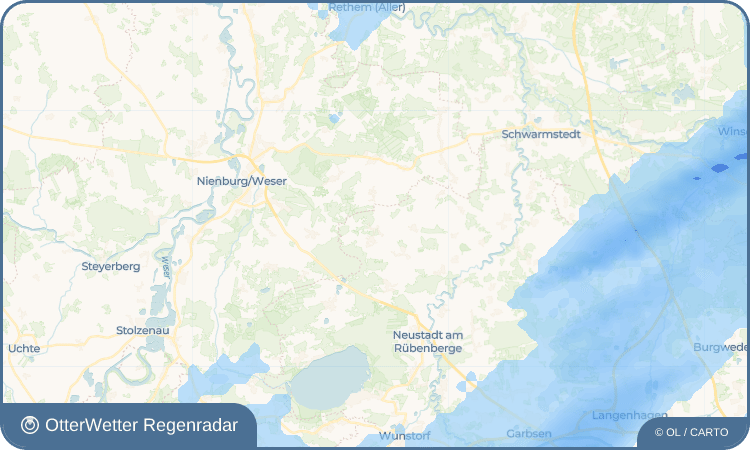OtterWetter Regenradar-Widget Nöpke