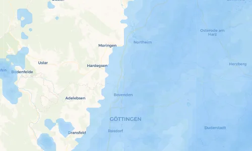Regenradar Vorschaubild - Aktuelle Niederschläge in Nörten-Hardenberg und Umgebung