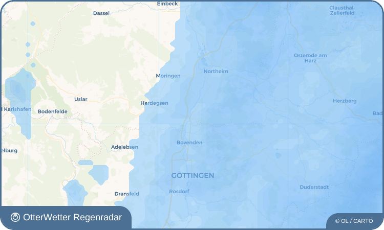 OtterWetter Regenradar-Widget Nörten-Hardenberg