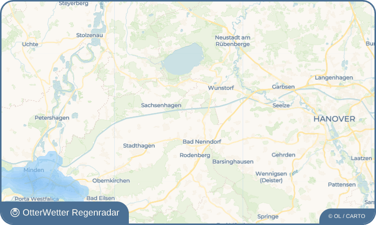 OtterWetter Regenradar-Widget Nordbruch