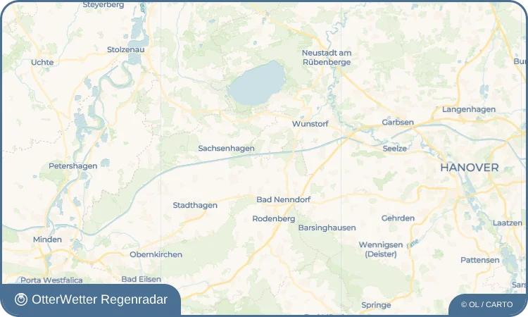 Wetter-Widget-Vorschau mit Vorhersagedaten für Nordbruch