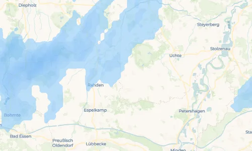 Regenradar Vorschaubild - Aktuelle Niederschläge in Nordel und Umgebung