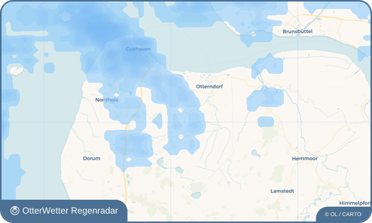 OtterWetter Regenradar-Widget Nordleda
