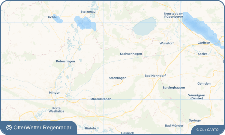 OtterWetter Regenradar-Widget Nordsehl