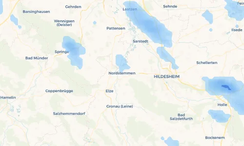 Regenradar Vorschaubild - Aktuelle Niederschläge in Nordstemmen und Umgebung