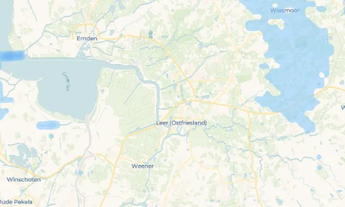 Regenradar Vorschaubild - Aktuelle Niederschläge in Nüttermoor und Umgebung