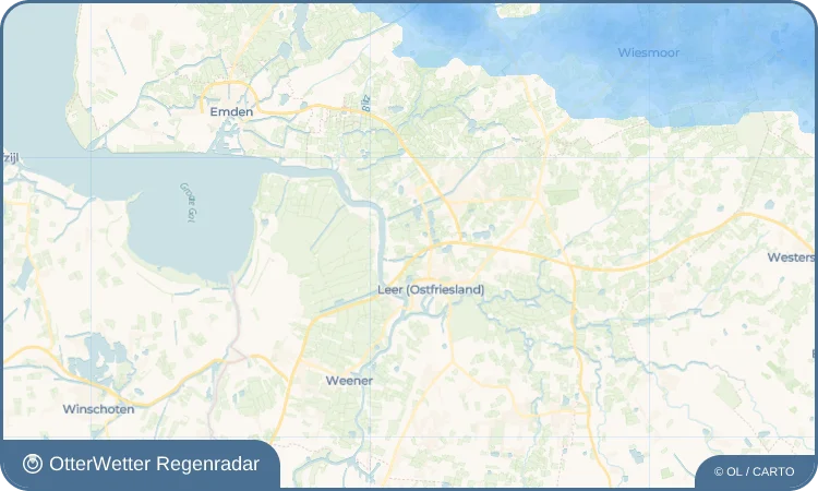Wetter-Widget-Vorschau mit Vorhersagedaten für Nüttermoor