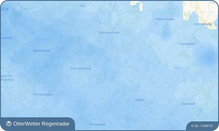 Widget-Vorschau für Ober Ochtenhausen Wetter-Widget-Vorschau mit Vorhersagedaten für Ober Ochtenhausen