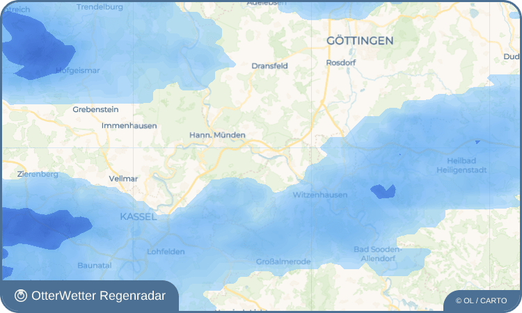 Widget-Vorschau für Oberode Wetter-Widget-Vorschau mit Vorhersagedaten für Oberode