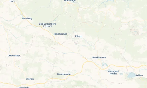 Regenradar Vorschaubild - Aktuelle Niederschläge in Obersachswerfen und Umgebung