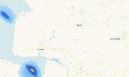 Regenradar Vorschaubild - Aktuelle Niederschläge in Ochtelbur und Umgebung