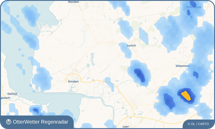 OtterWetter Regenradar-Widget Ochtelbur