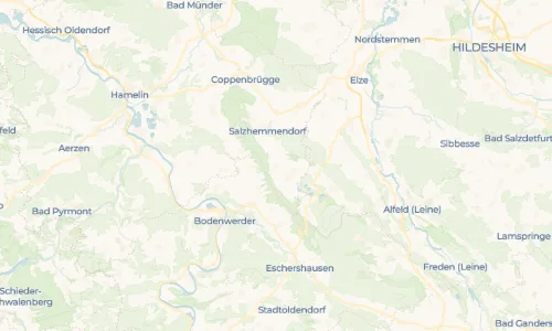 Regenradar Vorschaubild - Aktuelle Niederschläge in Ockensen und Umgebung