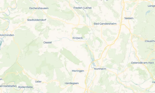 Regenradar Vorschaubild - Aktuelle Niederschläge in Odagsen und Umgebung