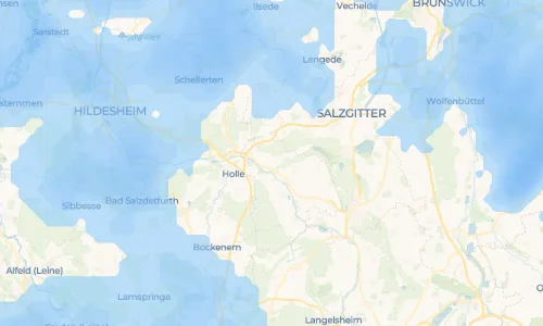 Regenradar-Vorschau: aktuelle Niederschläge in Oelber am weißen Wege und Umgebung