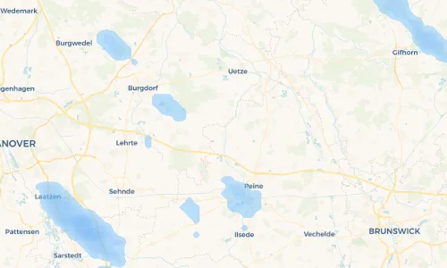 Regenradar Vorschaubild - Aktuelle Niederschläge in Oelerse und Umgebung