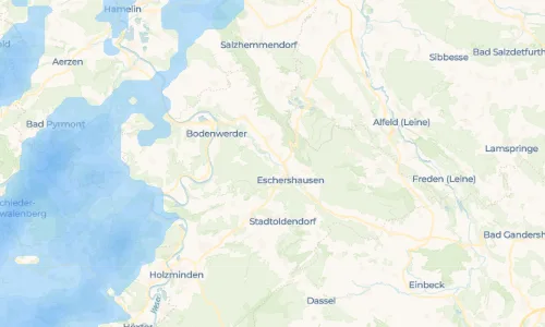 Regenradar-Vorschau: aktuelle Niederschläge in Oelkassen und Umgebung