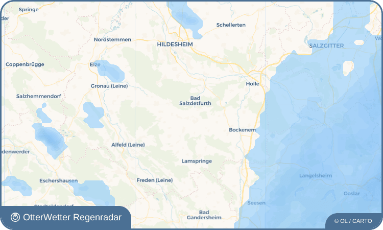 OtterWetter Regenradar-Widget Östrum