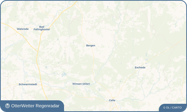 OtterWetter Regenradar-Widget Offen