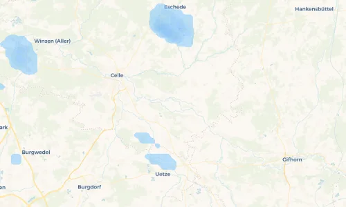 Regenradar Vorschaubild - Aktuelle Niederschläge in Offensen und Umgebung
