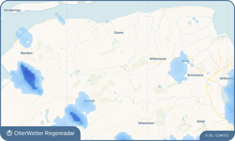Wetter-Widget-Vorschau mit Vorhersagedaten für Ogenbargen