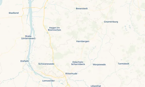 Regenradar-Vorschau: aktuelle Niederschläge in Ohlenstedt und Umgebung