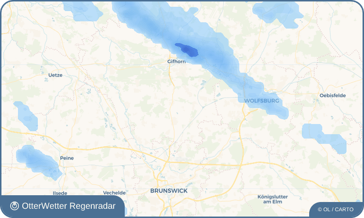 Wetter-Widget-Vorschau mit Vorhersagedaten für Ohnhorst