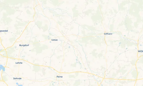 Regenradar Vorschaubild - Aktuelle Niederschläge in Ohof und Umgebung