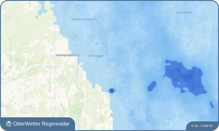 OtterWetter Regenradar-Widget Ohrdorf