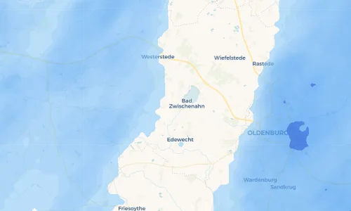 Regenradar Vorschaubild - Aktuelle Niederschläge in Ohrwege und Umgebung