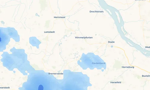 Regenradar Vorschaubild - Aktuelle Niederschläge in Oldendorf und Umgebung