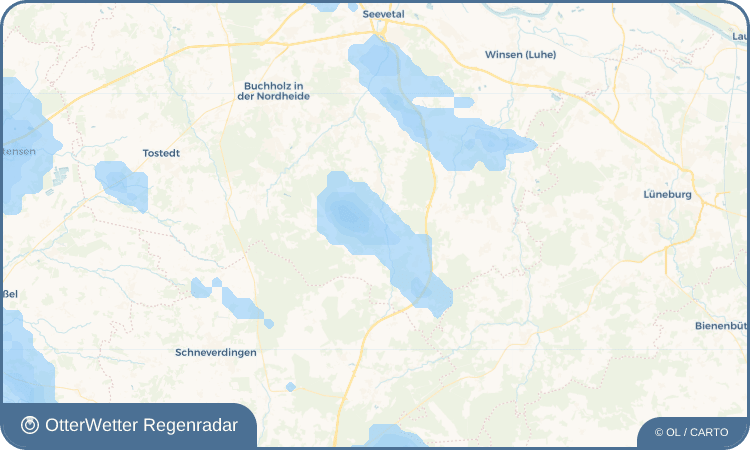 OtterWetter Regenradar-Widget Ollsen
