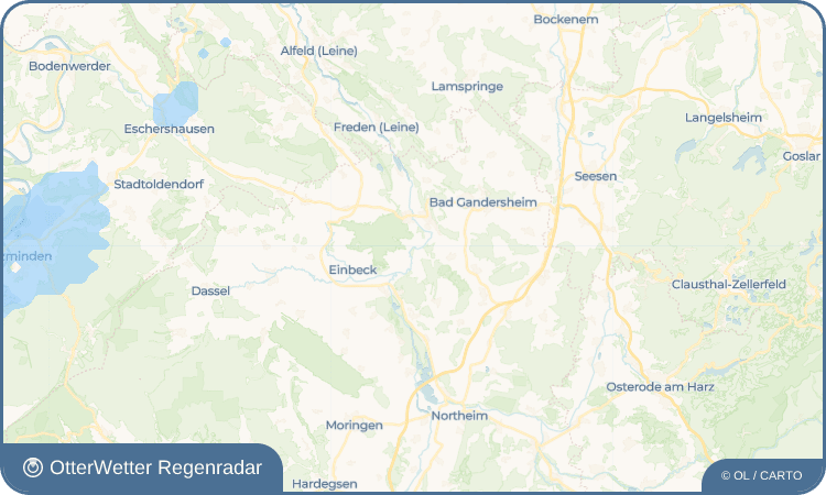 OtterWetter Regenradar-Widget Olxheim