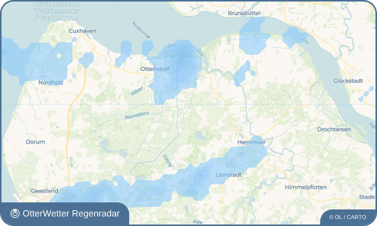 OtterWetter Regenradar-Widget Oppeln