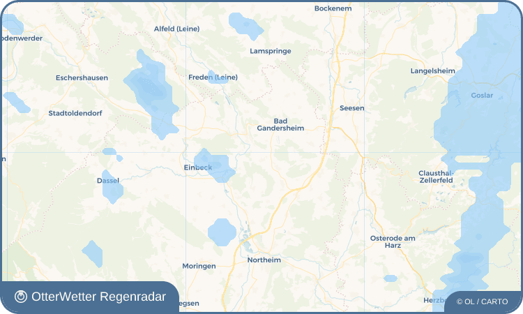 OtterWetter Regenradar-Widget Opperhausen