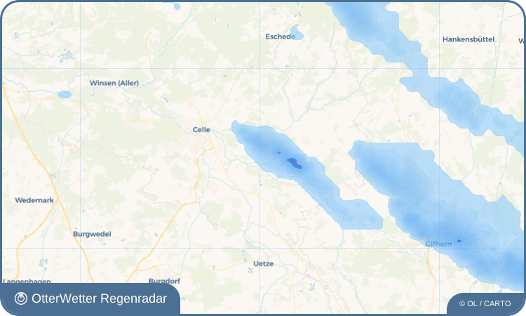 OtterWetter Regenradar-Widget Oppershausen