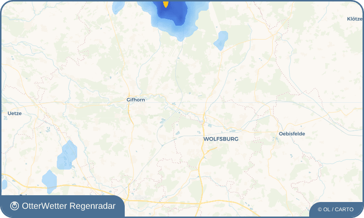 Widget-Vorschau für Osloß Wetter-Widget-Vorschau mit Vorhersagedaten für Osloß