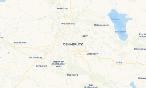 Regenradar Vorschaubild - Aktuelle Niederschläge in Osnabrück und Umgebung
